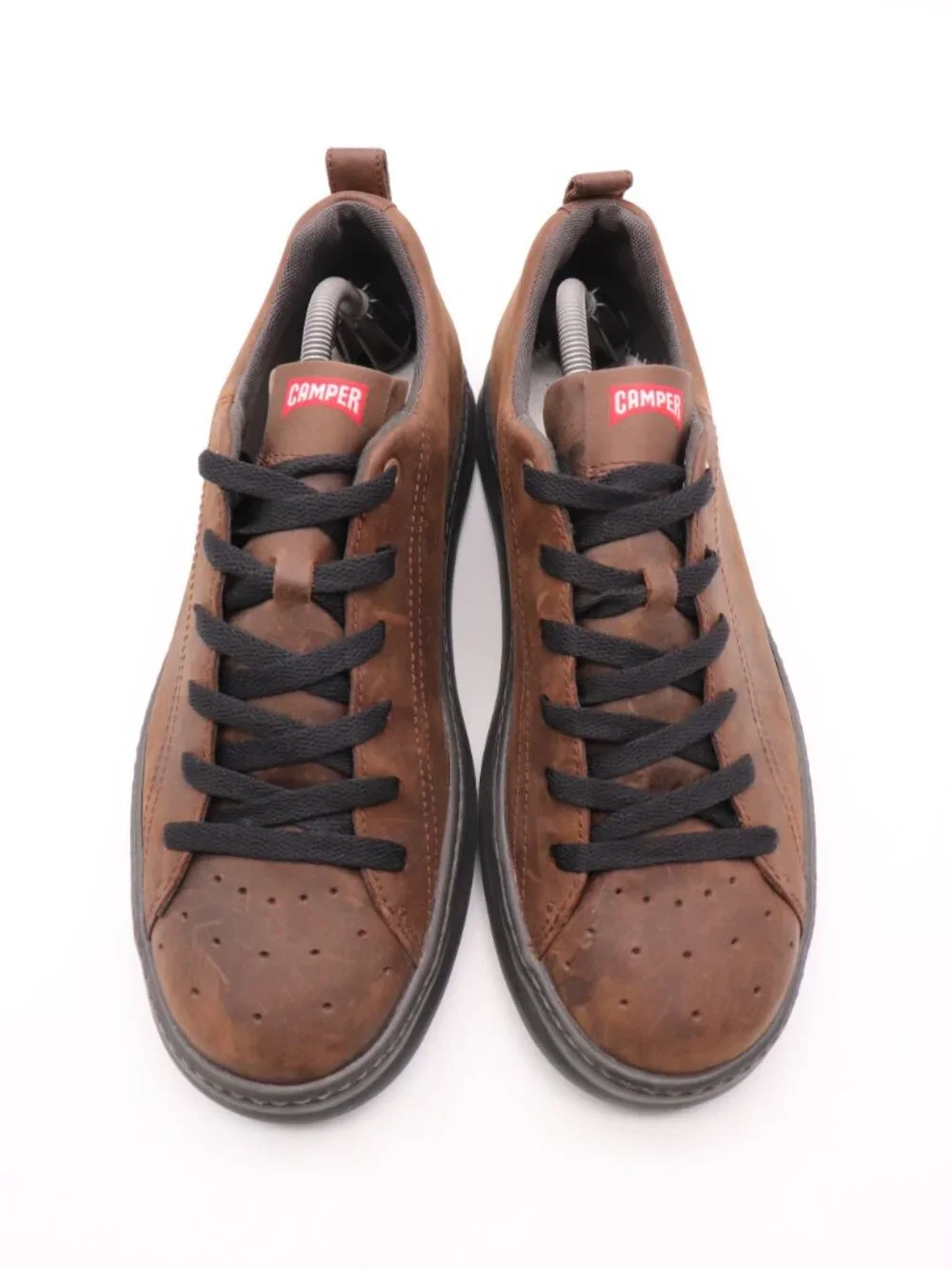 Camper Runner Four Sneakers Men's Size EU 43 Brown Leather Lace Up